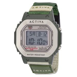 Activa Spectra X Invicta Digital Unisex Watch - 44.5mm, Olive Green (ACWF001)